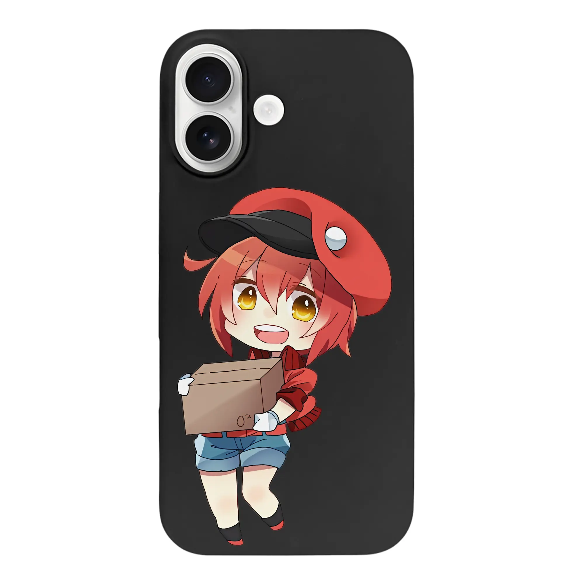 はたらく細胞 グッズ,赤血球 - iPhone 17 シリーズ シリコンケース 薄型 耐衝撃 指紋防止 ソフトタッチカバー 精密フィット 傷防止 保護ケース iPhone 17/17 Air/17 Pro/17 Pro Max 対応